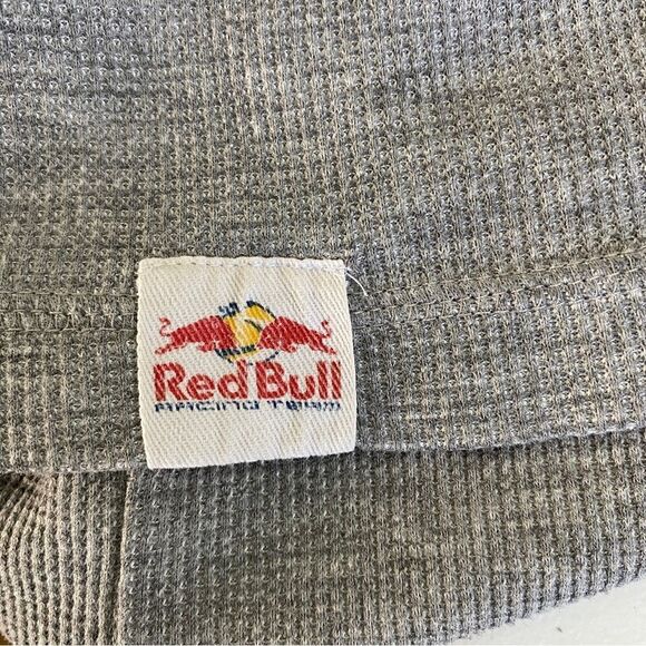 Puma Red Bull Racing Team Gray Henley Tee Size M - Picture 8 of 11